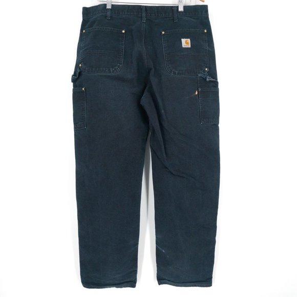 Vintage Carhartt Double-Knee Dungaree Pants 38x34 - Picture 5 of 11